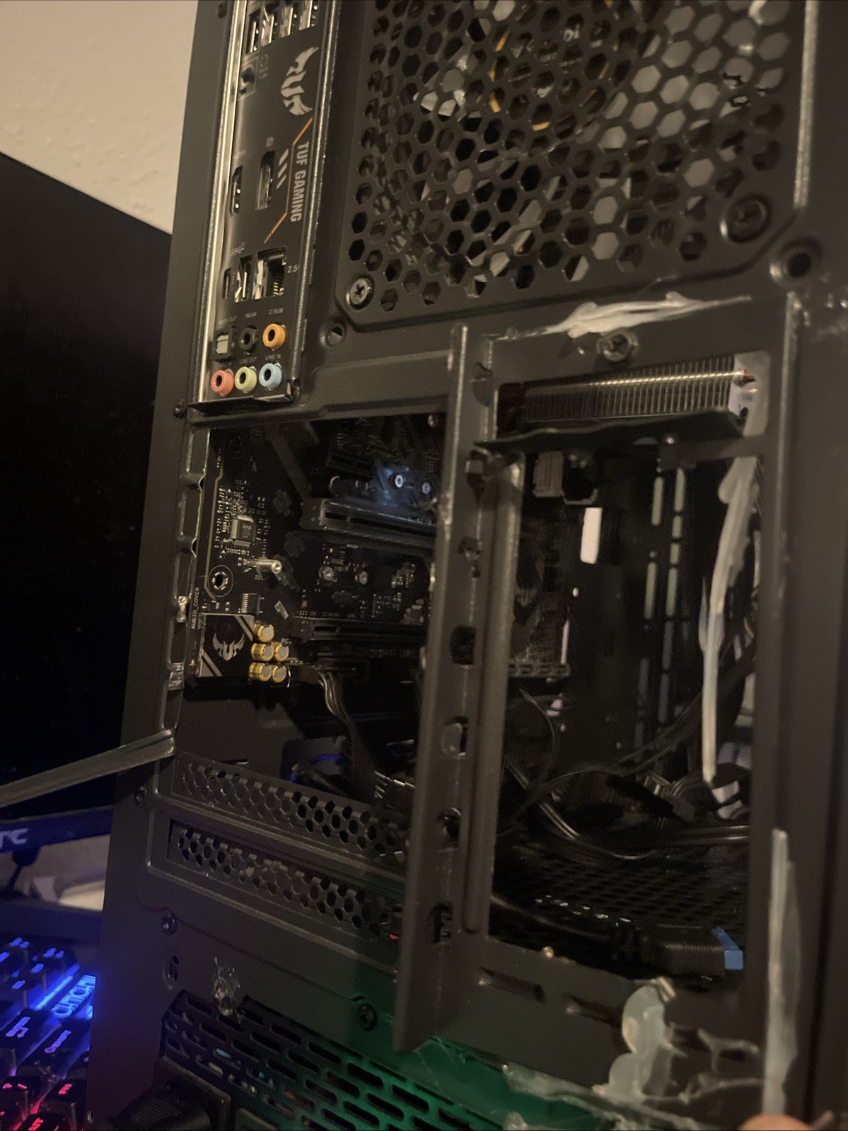 READ DESCRIPTIONGamdias Talos E2 Elite Tempered Glass ATX Pc Case Tempered Glass