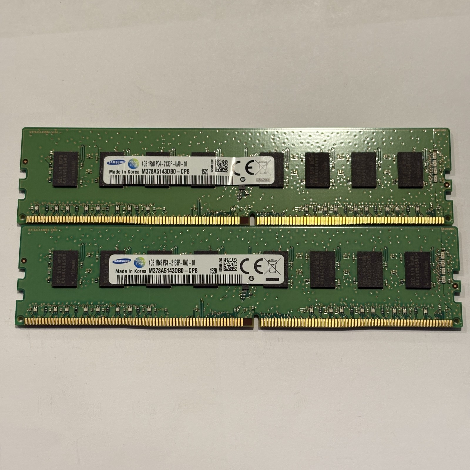 Samsung M378A5143DB0-CPB 8GB (2x4GB) DDR4-2133 Desktop RAM