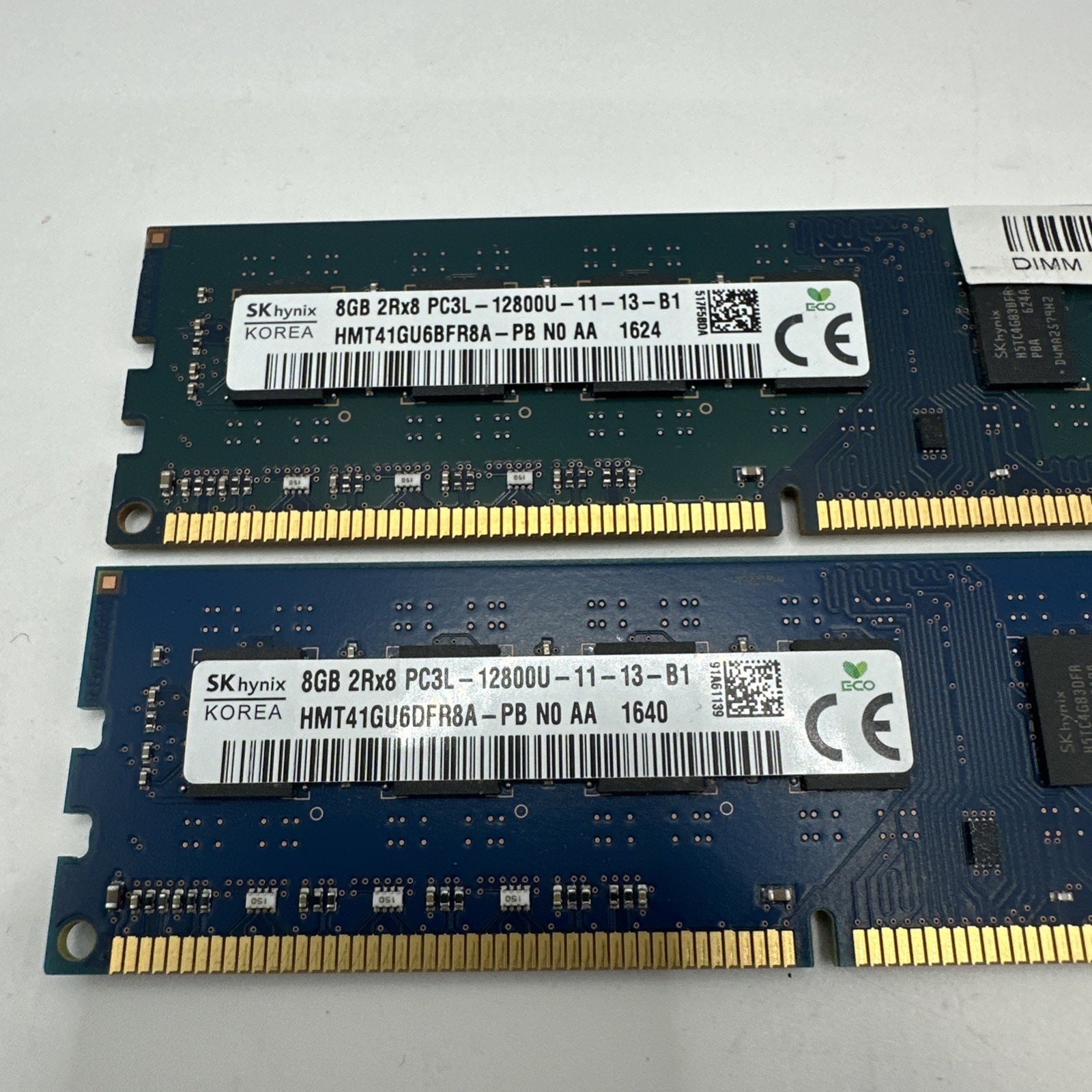 SK Hynix HMT41GU6BFR8A-PB 16GB (2x8GB) PC3L-12800 DDR3 1600MHz Kit