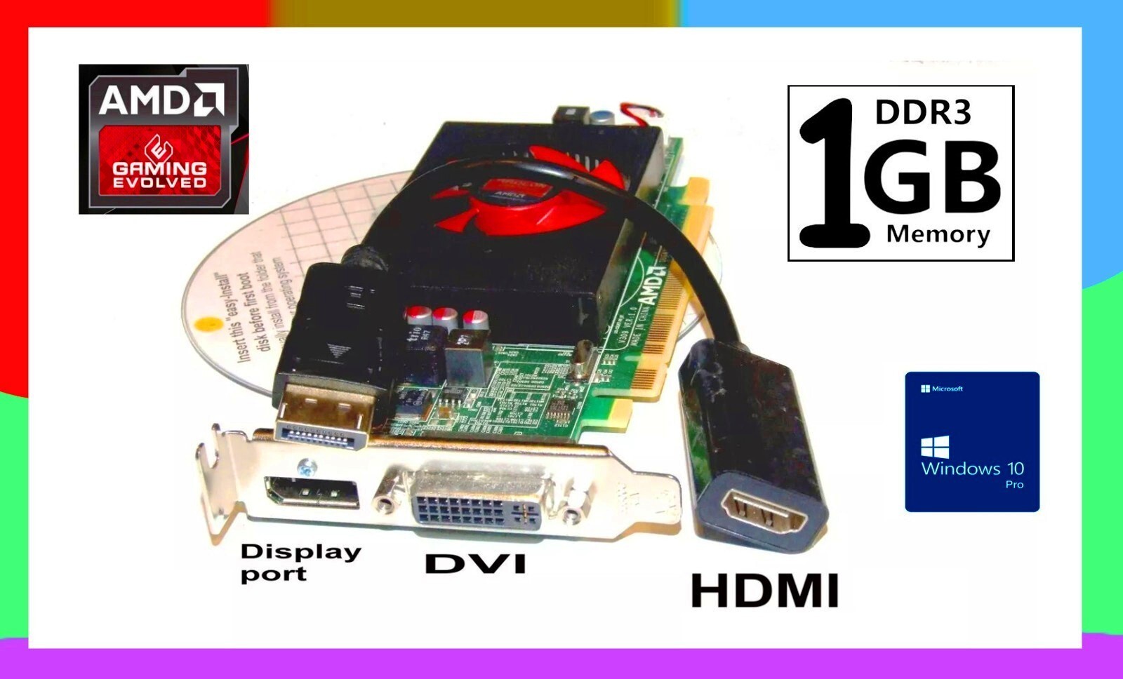 Low Profile✔️ HDMI – DVI – DisplayPort✔️SFF✔️PCI-E 16x 2.0 Video Card✔️DELL HP