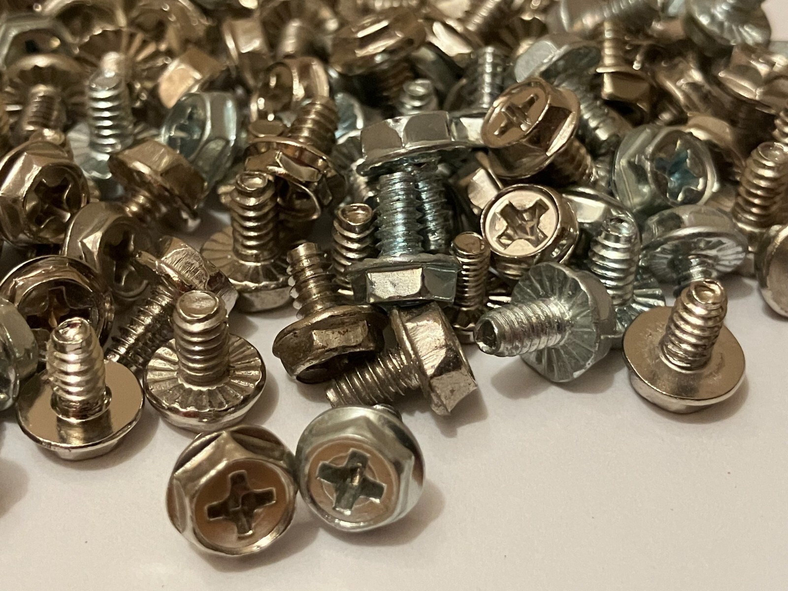 150-Pack Misc Computer Case And Or Hard Drive Screws Used- In Great Shape