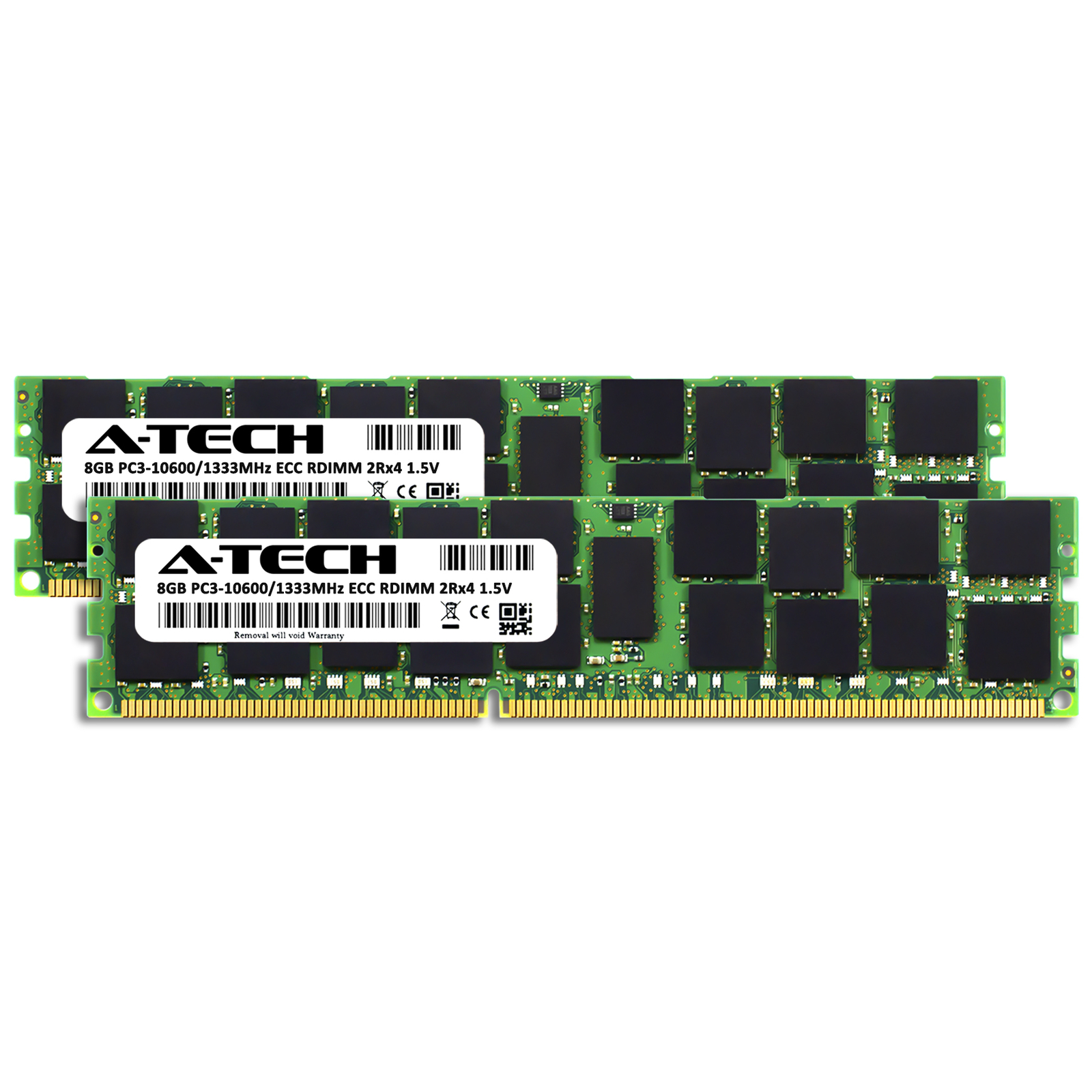 16GB 2x8GB 2Rx4 PC3-10600R HP ProLiant DL360p G8 DL380e G8 DL380p G8 Memory RAM