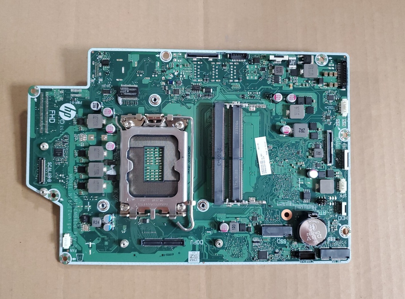 New HP ZUNIGAP 24-ca1234 27-ca1244 Motherboard N01289-002 N01289-602 DAN18MB36A0