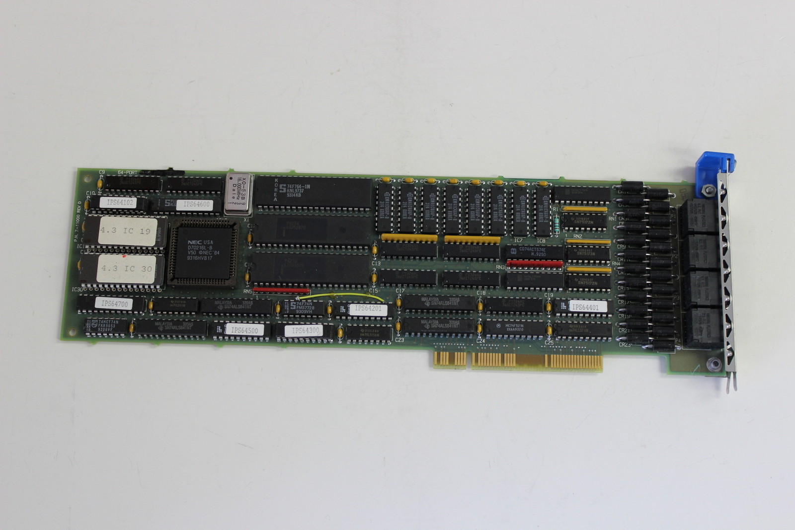 IBM 32G1412 64 PORT ASYNC CONTROLLER TYPE 3-6 7013 RS 6000 59F2968 WITH WARRANTY