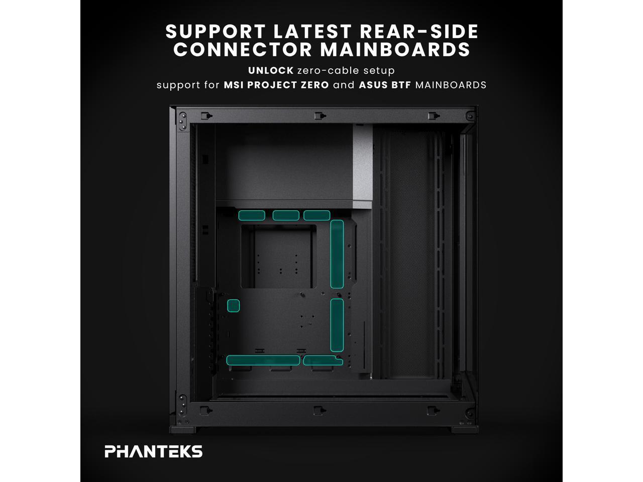 Phanteks NV9 MKII, Showcase Full-Tower Chassis, Rear-Connect MB Support, Integra