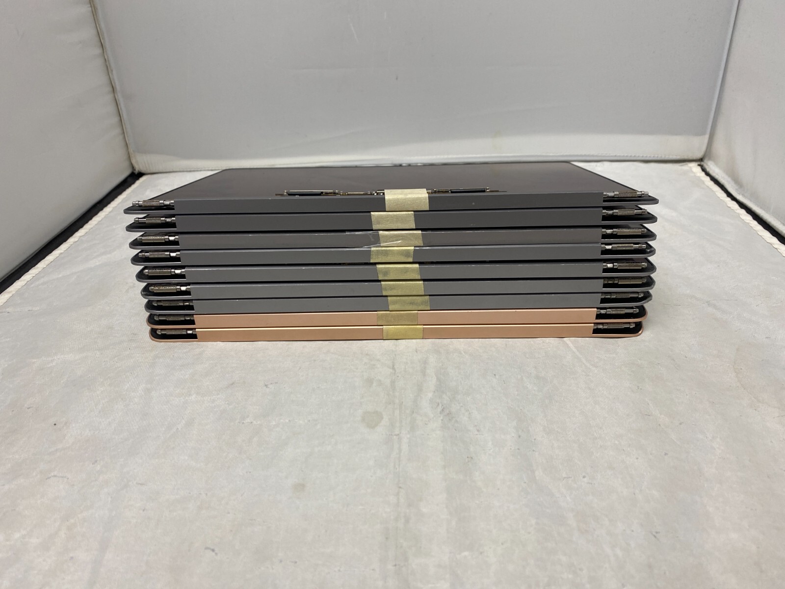 MACBOOK PRO SCREEN 13” SCREEN BUNDLE GOLD and SPACE GREY BROKEN pro and air 9x