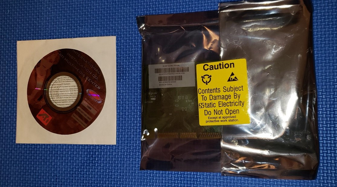 ATI Rage 128 Pro ULTRA 32MB 4X AGP Video Card **NEW **