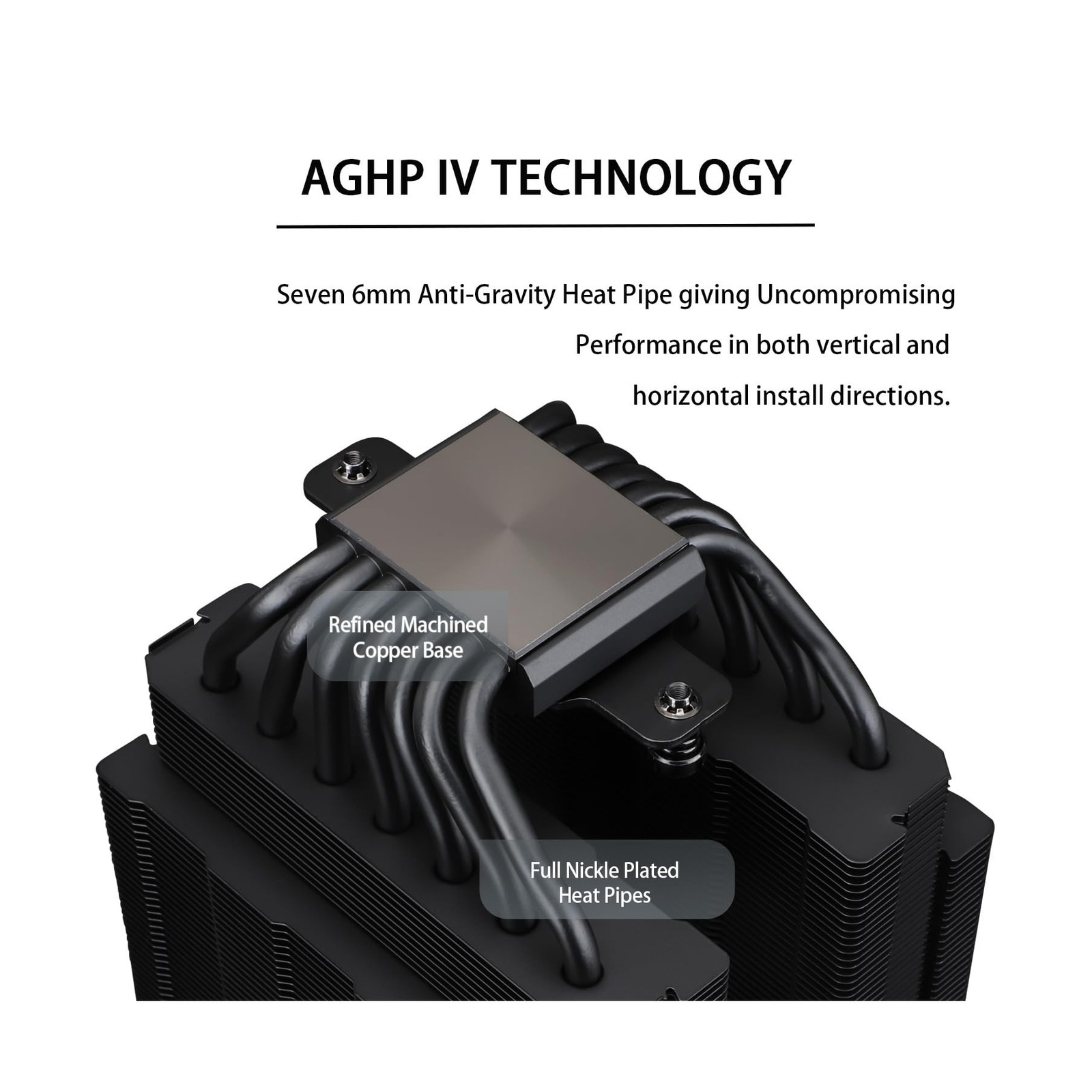 Thermalright Phantom Spirit 120 EVO CPU Cooler,7×6mm Heat Pipes CPU Air Coo