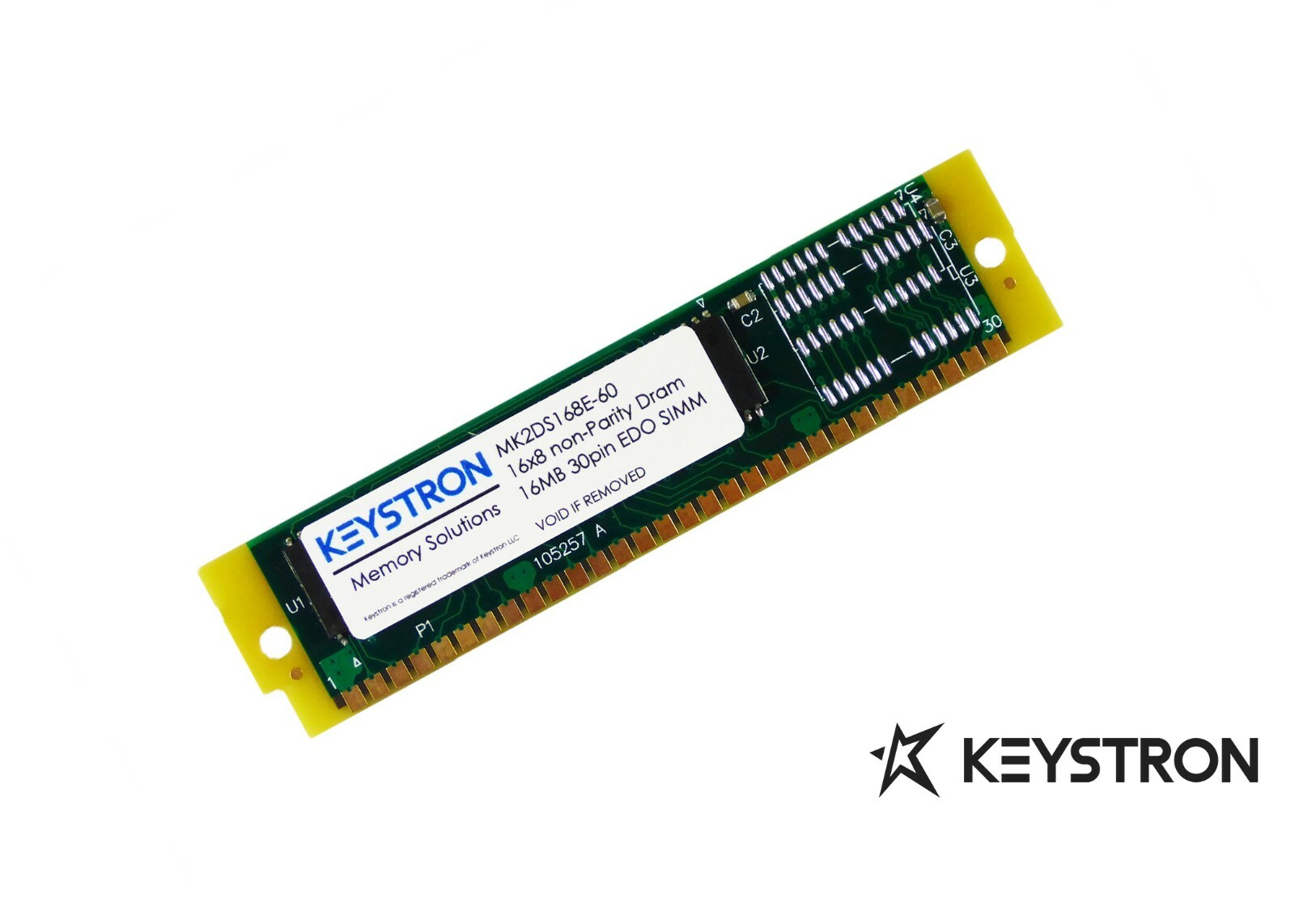 16MB 30pin RAM MEMORY SIMM 60ns EDO with non-Parirty 16×8 30p