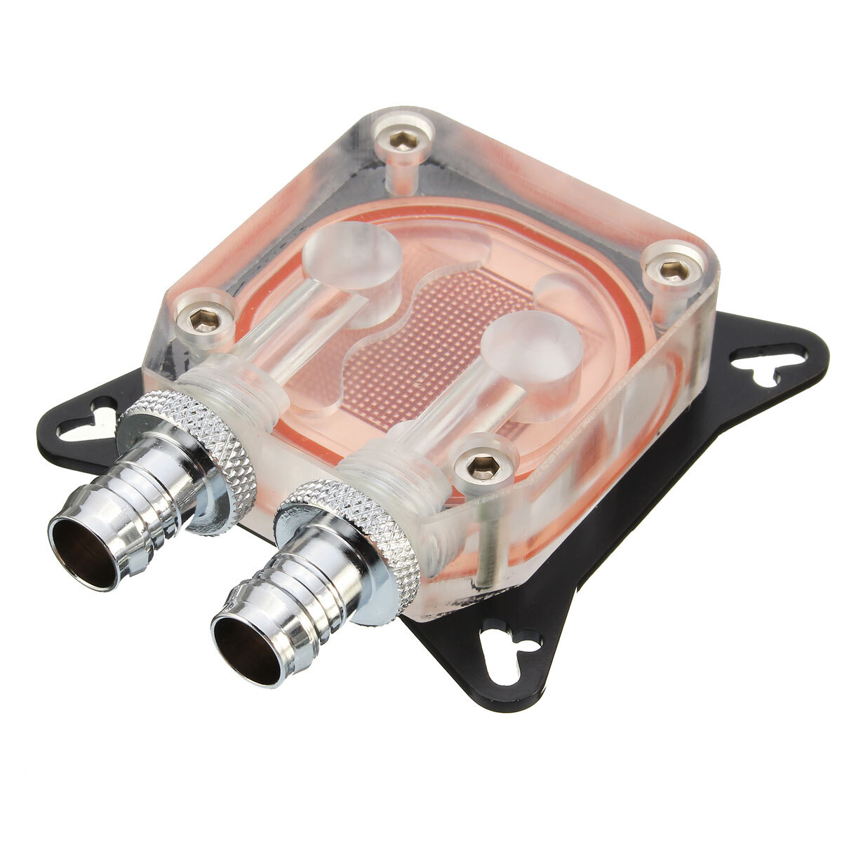 Computer GPU Water Cooling Block Liquid Cooler Kit Copper Base Radiator G1/4″