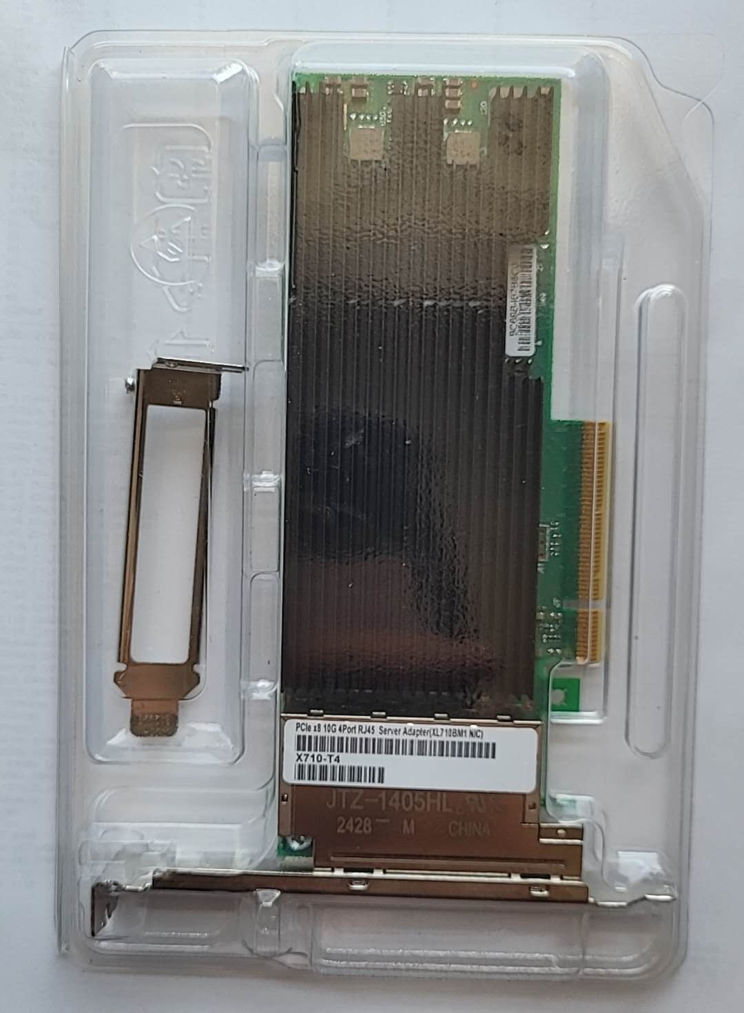 10GbE Quad Port RJ45 NIC XL710-BM1 Chip PCIe 3.0 x8 Network Card New w/Brackets