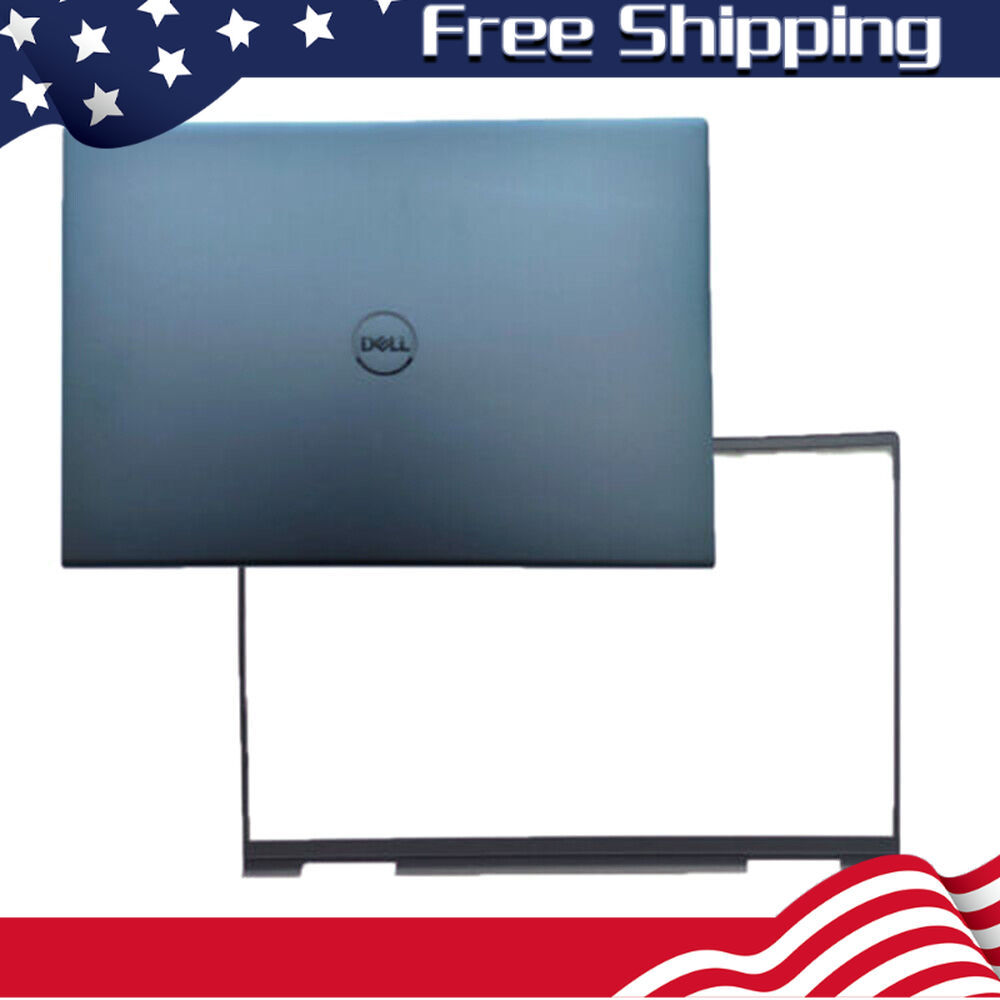 For Dell Inspiron 16Plus 7610 0HNYF4 Top Back Cover Top Lid Front Bezel Blue US