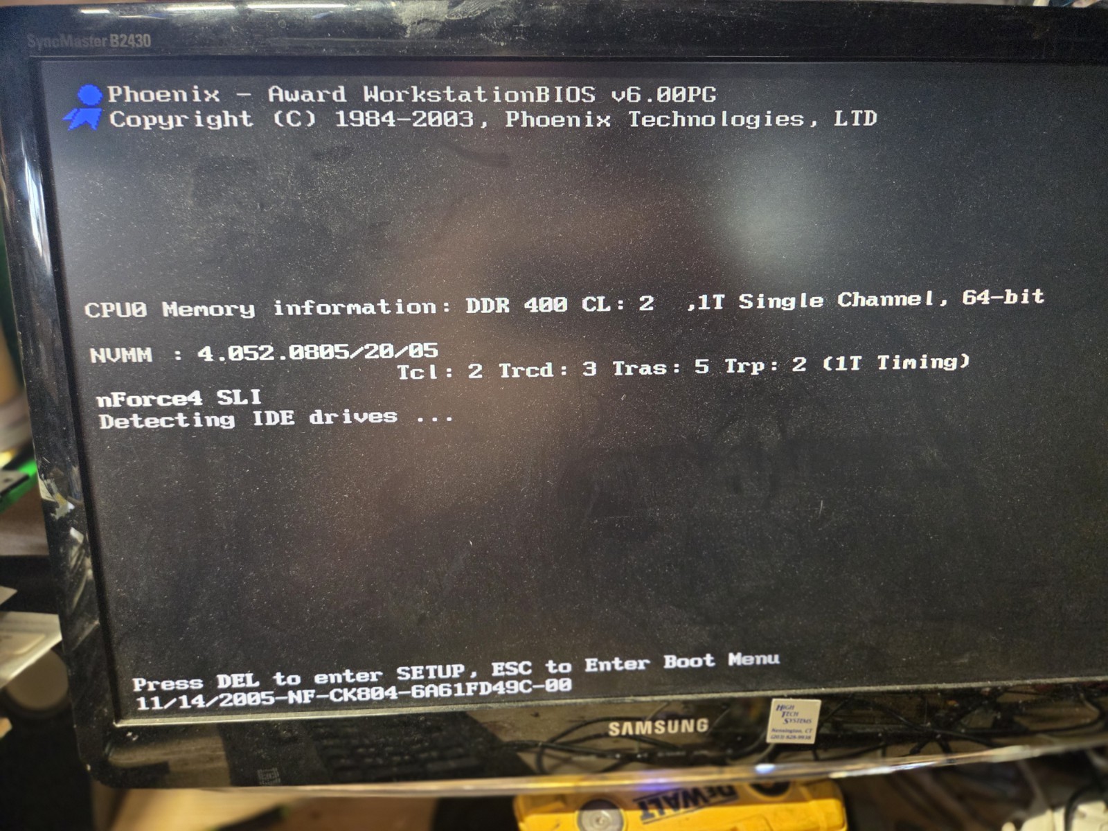 DFI Lanparty NF4 SLI-D Full ATX Socket 939 Tested & Working