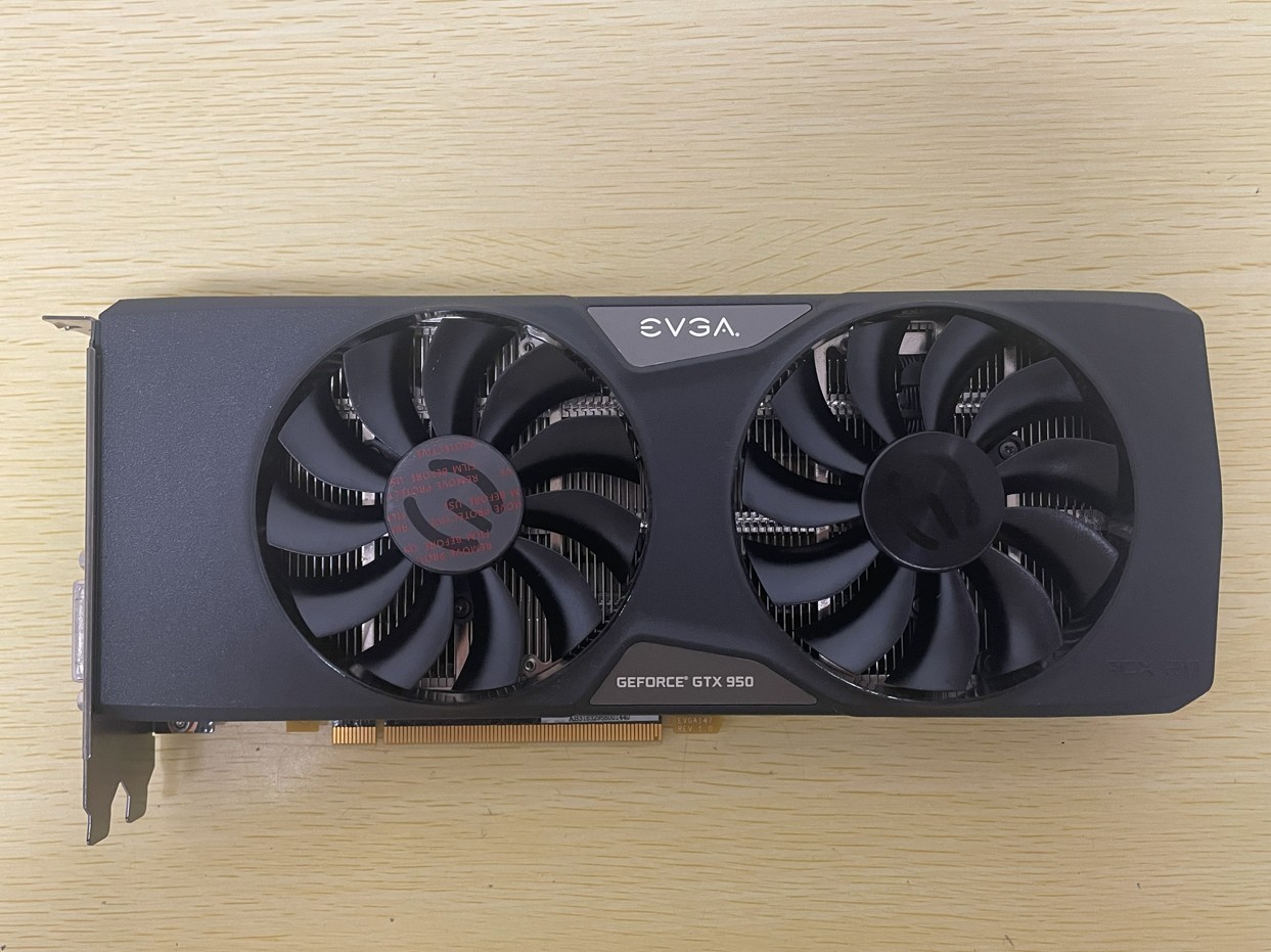 EVGA GeForce GTX950 SC+ 2GB PCI-E Triple DisplayPort/HDMI/DVI Video Graphic Card