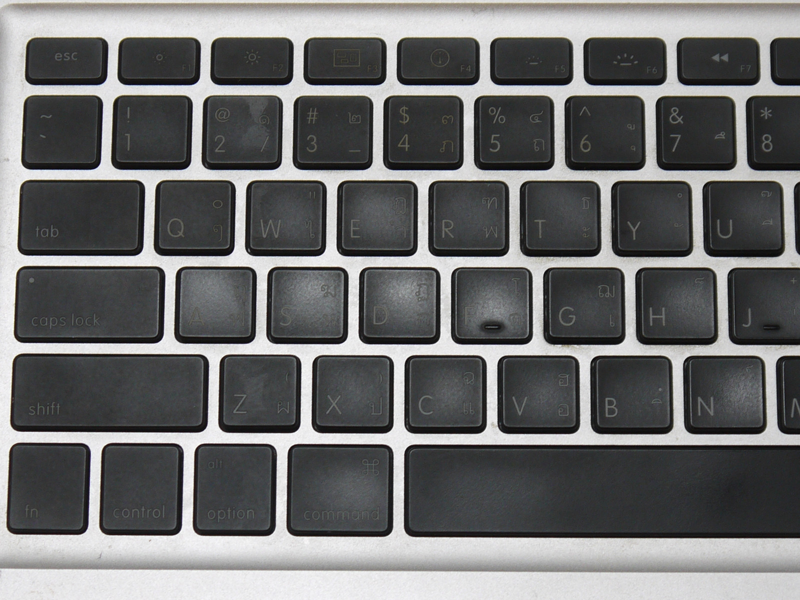 Grade B Keyboard TopCase Thai Trackpad for MacBook Air 13″ A1237 2008 A1304 2009