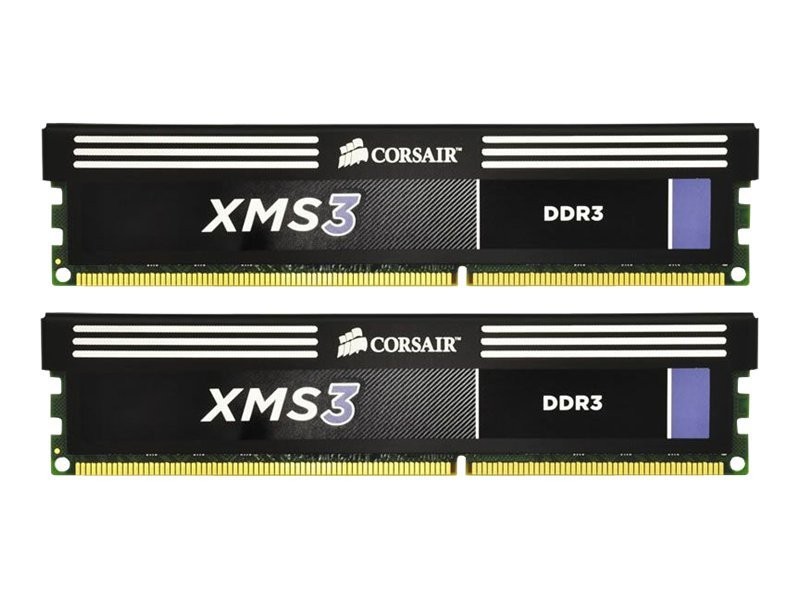 Corsair XMS3 8GB DDR3 RAM Kit (1600MHz – 2x4GB) CMX8GX3M2A1600C9 – NEW IN BOX