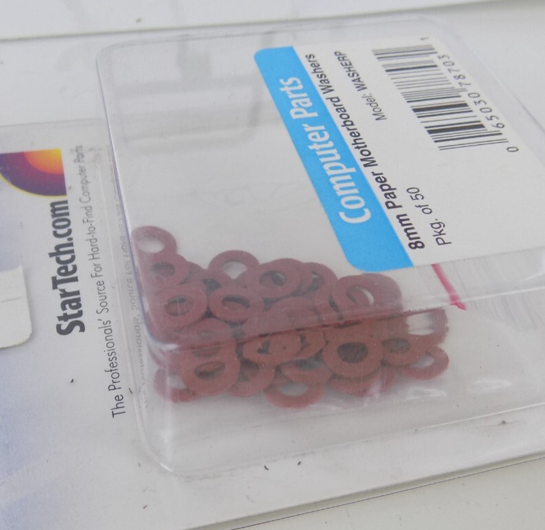 NEW 50 Pack of Paper Motherboard 8mm Washers! FREE SHIPPING!