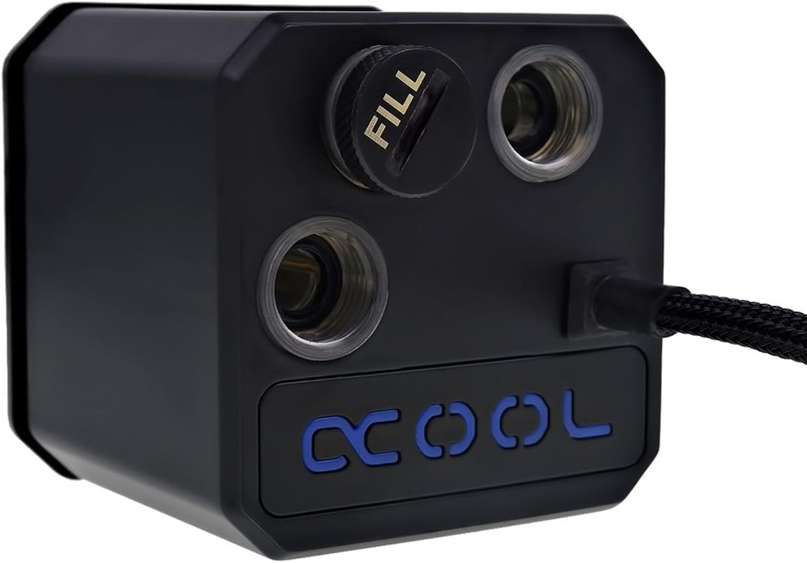 12511 Eisbaer (Solo) – 2600Rpm – Black Water Cooling CPU – Water Blocks