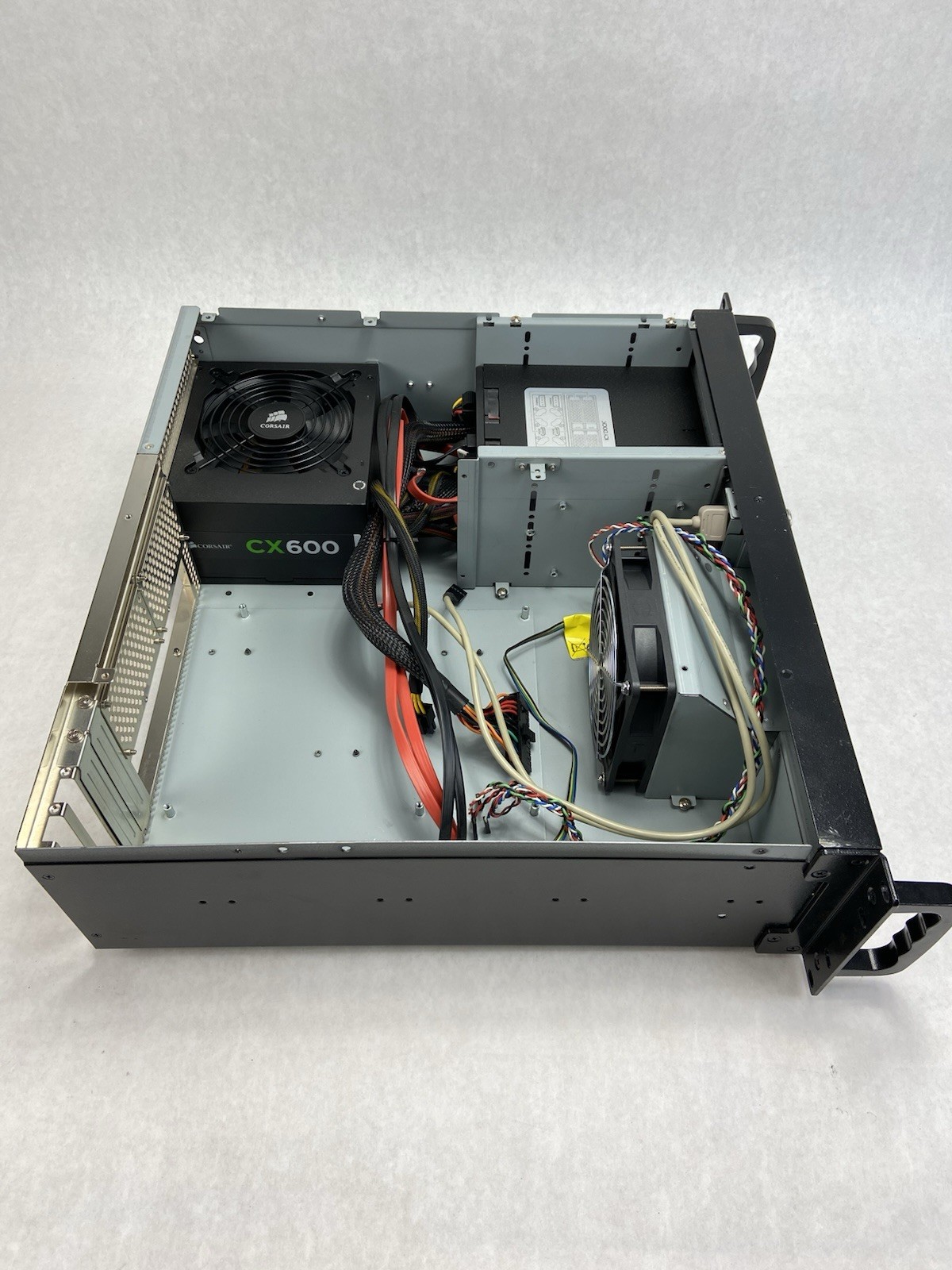 General Technics 3U Quiet Rackmount Chassis Corsair CX600 600W Power Supply