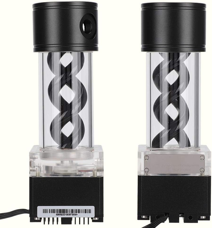 Water Cooling Kit,800L/H CPU Cooling Cylinder Pump System,Water Cooling Pump Res