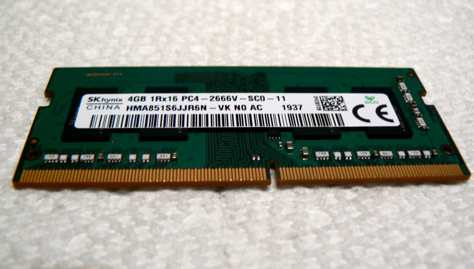 SK hynix 4GB 1Rx16 PC4-2666V-SC0-11 DDR4 SODIMM Laptop RAM NEW PULL TESTED!