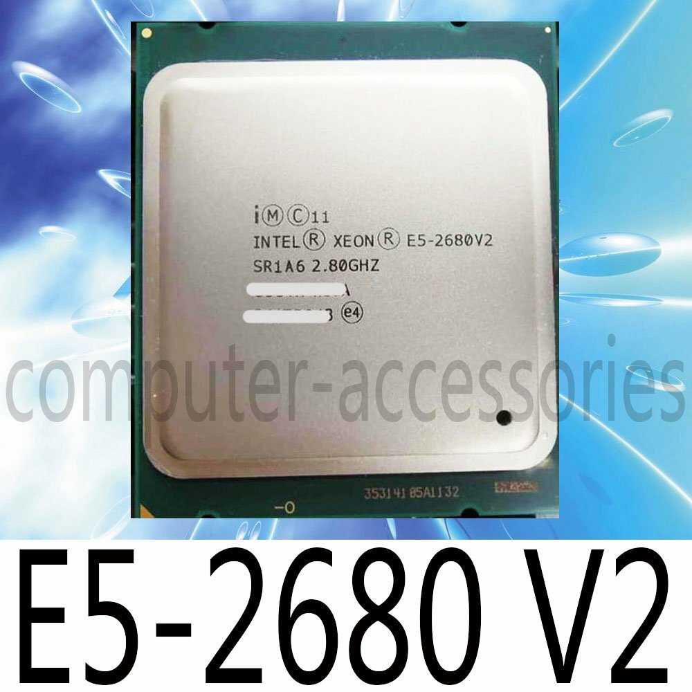 Intel Xeon E5-2680 V2 E5-2680V2 2.8GHz 10-Core 25MB LGA2011 CPU Processor