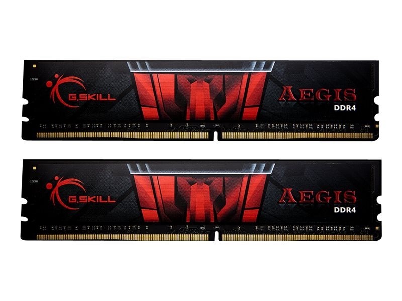 G.Skill Aegis Series DDR4 RAM 32GB (2x16GB) F4-2400C17D-32GIS CL17-17-17-39