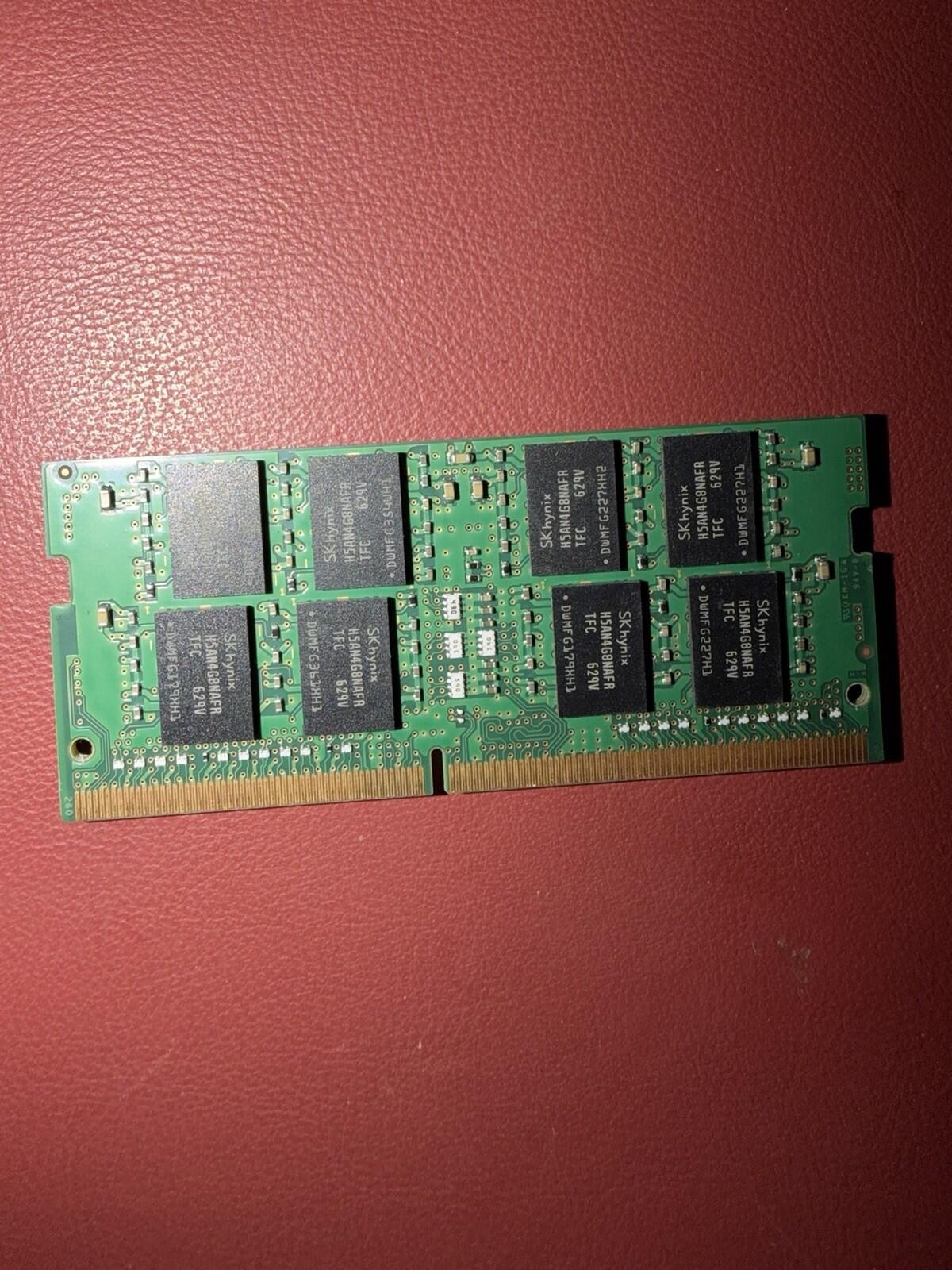 SK HYNIX 8Gb DDR4 2Rx8 LAPTOP SODIMM MEMORY RAM PC4-2133P HMA41GS6AFR8N-TF