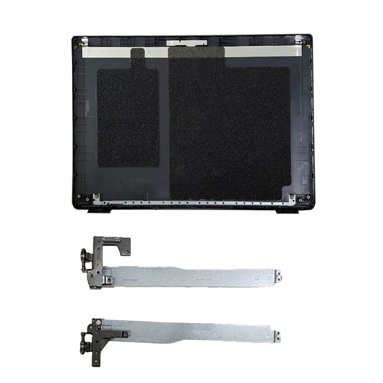 Black LCD Back Cover Top Case/ Hinges For Dell Latitude 3510 E3510 8XVW9 08XVW9