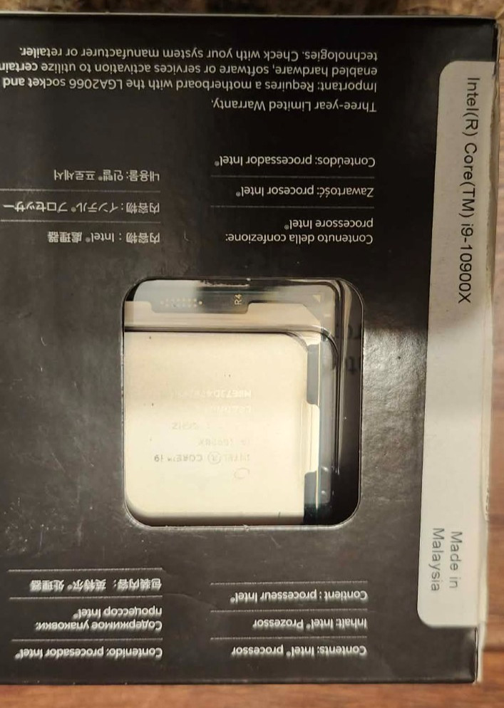 (3 avaIable) NEW Intel Core i9-10900X X-Series Processor 3.70GHz LGA2066 SRGV7