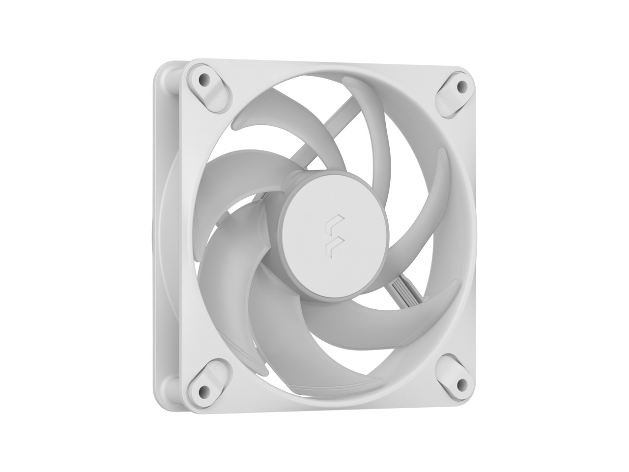 Fractal Design Dynamic 3 120mm ARGB White PWM Case Fan, High Durability Rifle