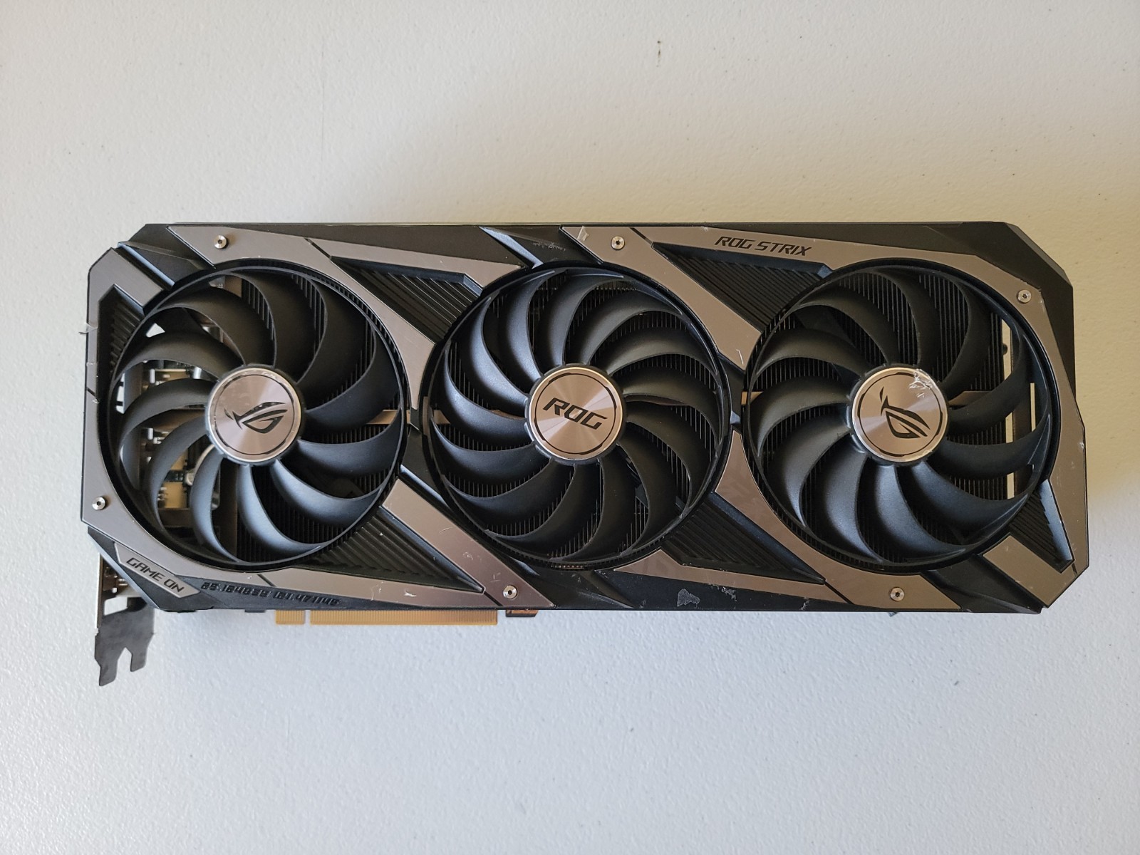 (FOR PARTS) Asus Rog Strix GeForce RTX 3090 (No Core, BACKPLATE & VRAM) *AS IS*
