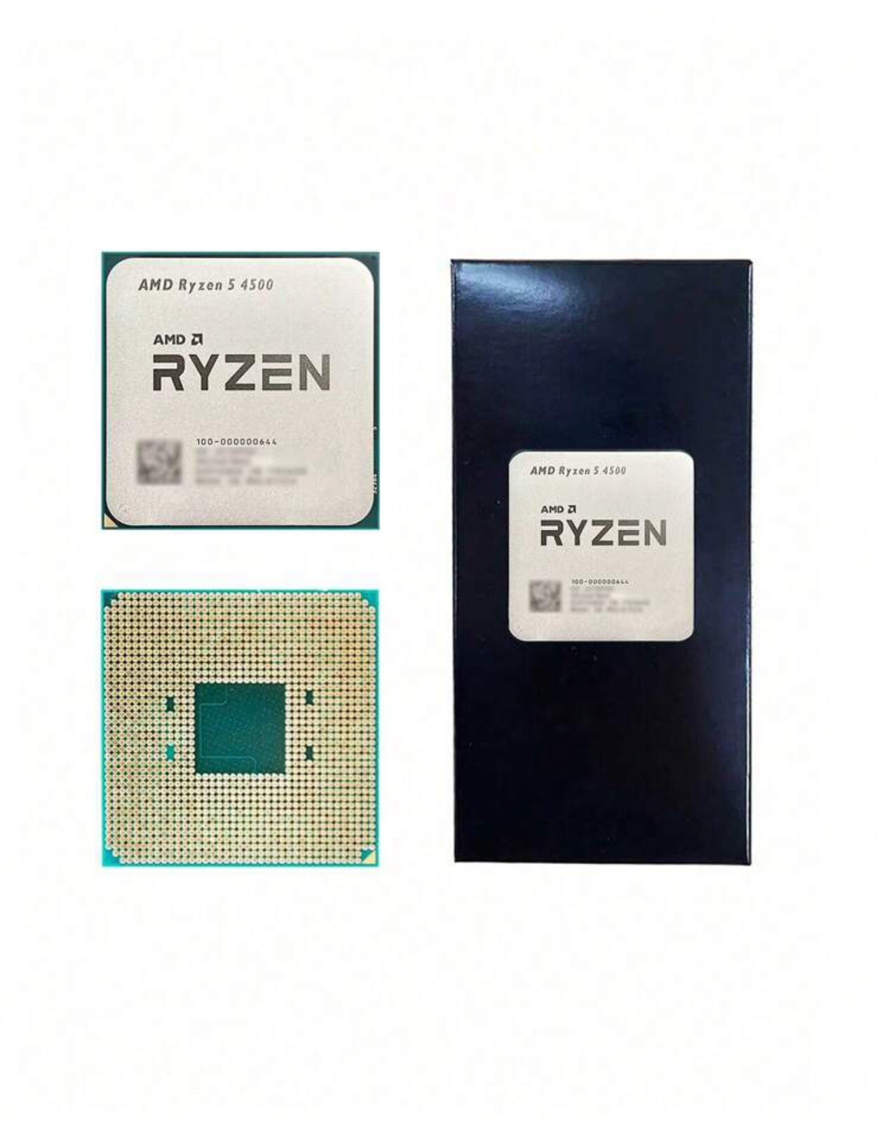 AMD RYZEN5 4500 6 Core 12 Thread Base Clock 3.6GHz 65W Default TDP AM4 CPU