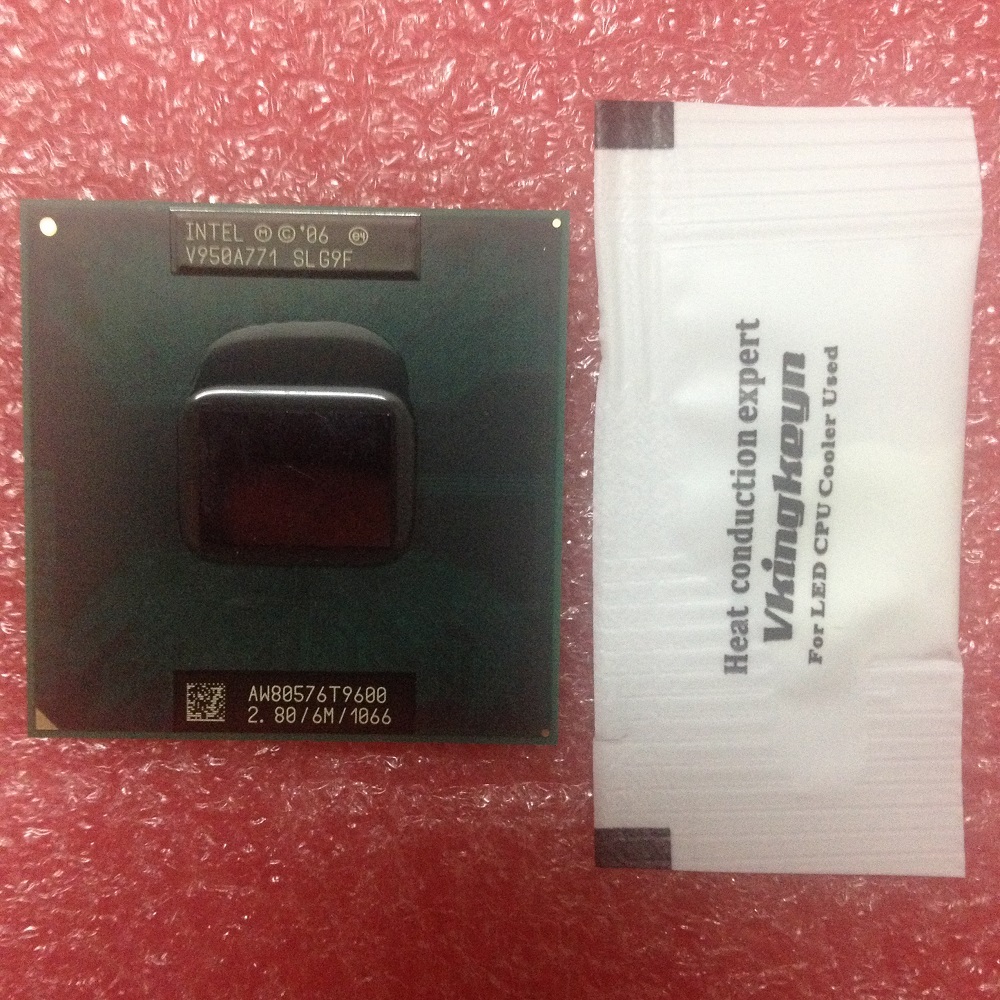 Intel Core 2 Duo T9600 2.8 GHz 6MB Dual-Core (AW80576GH0726M) Processor