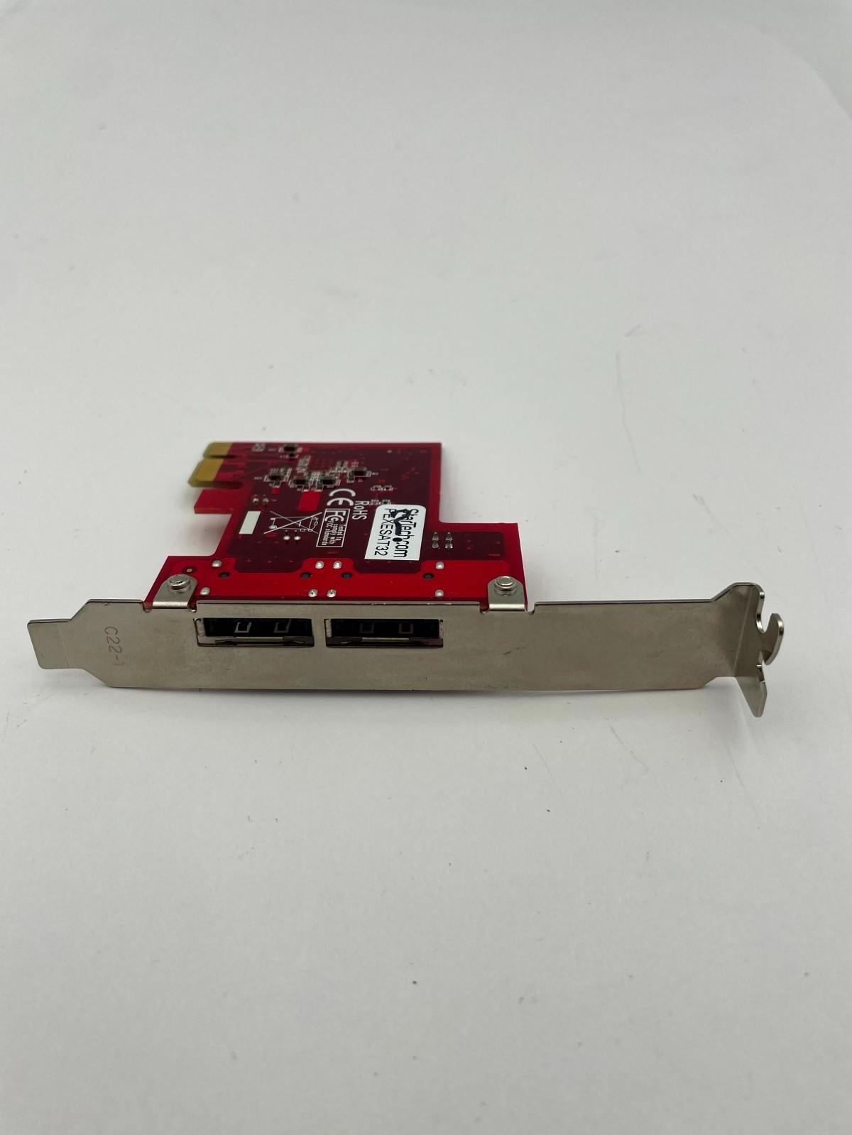 StarTech PEXESAT32 2-Port 6Gbps PCI Express eSata Controller Card RAID Support