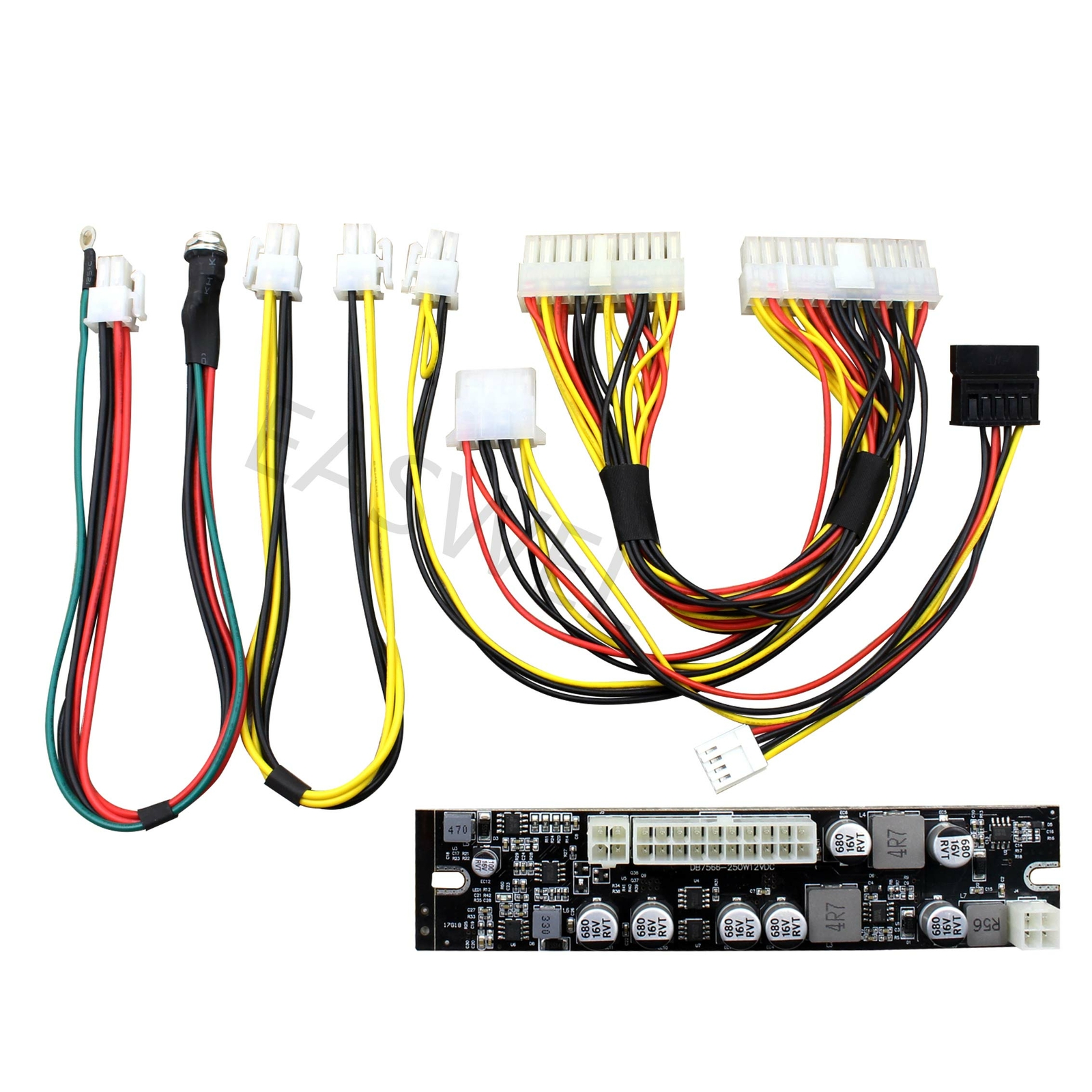 DC 12V 250W Pico PSU 24Pin Mini ITX DC To ATX PC Power Supply Module With Cable
