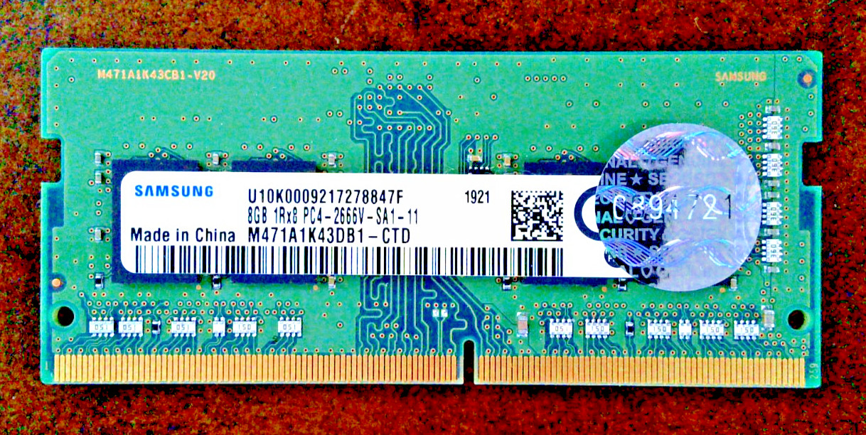 DDR4 SODIMM Laptop RAM 4/8/16GB 2133 2400 2666 3200MHz USED WORKING PULL