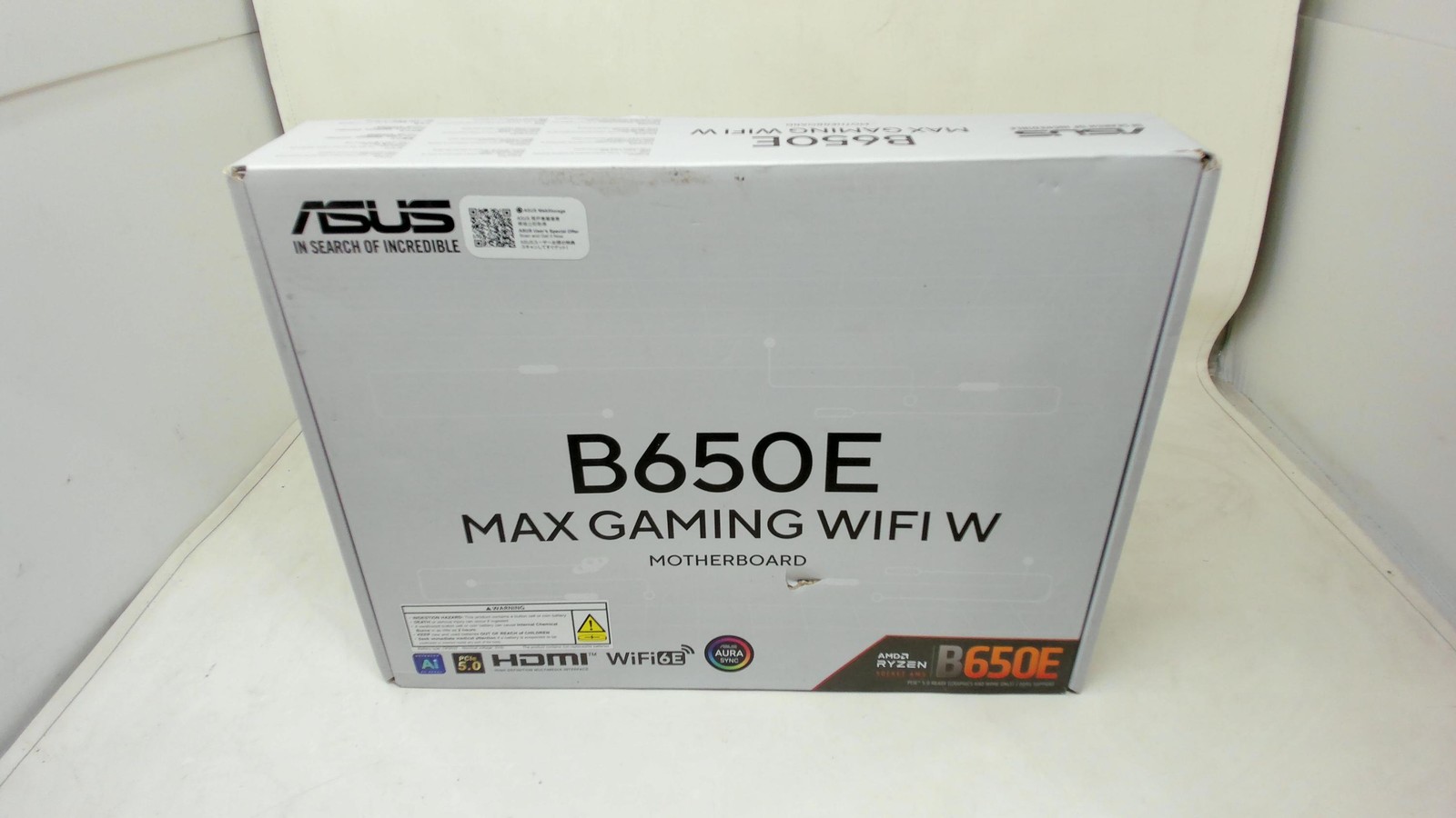 ASUS B650E MAX Gaming WiFi W Motherboard AMD AM5 ATX PCB DDR5 PCIe 5.0