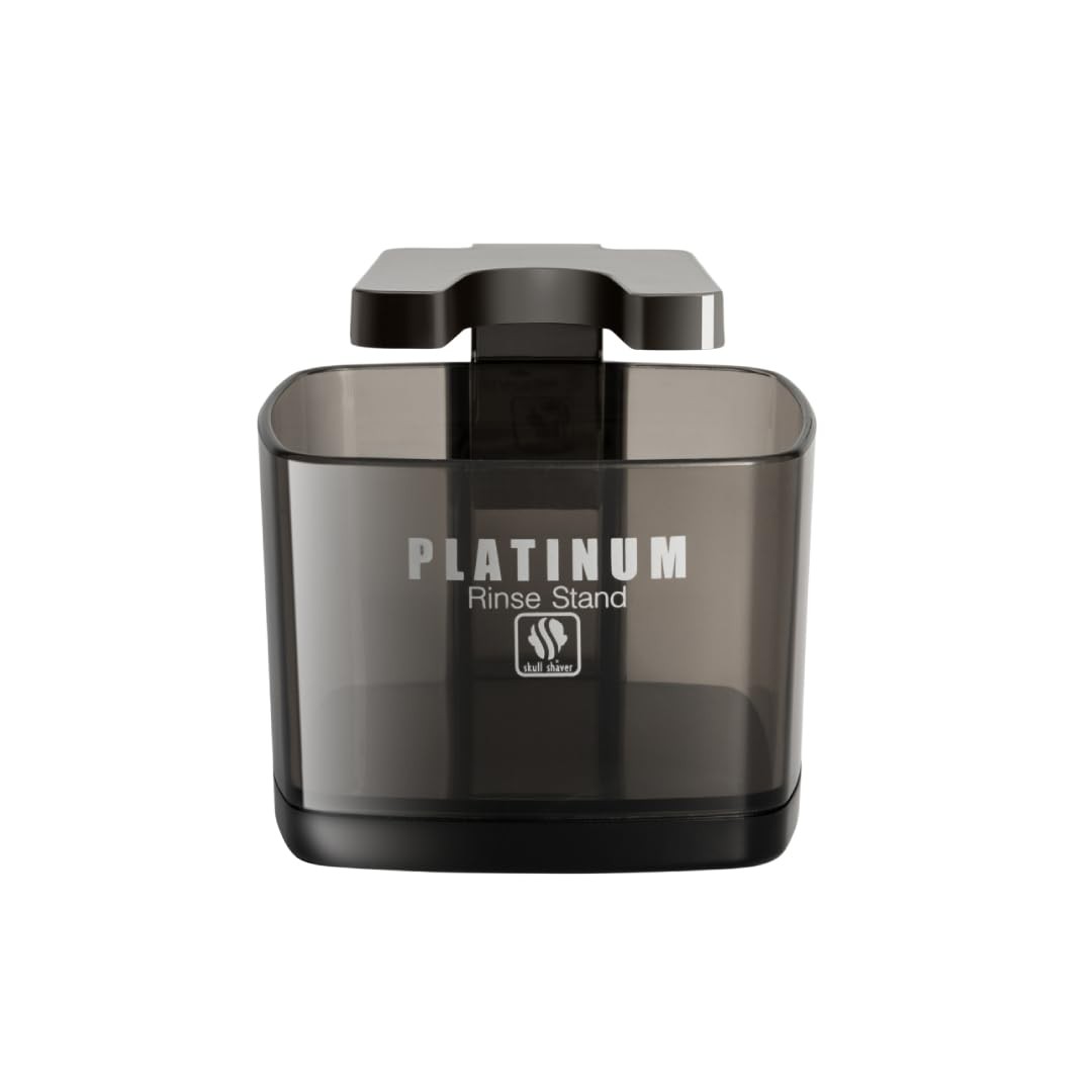 SKULL SHAVER Platinum Rinse Stand – Ultimate 1 Count (Pack of 1), Black