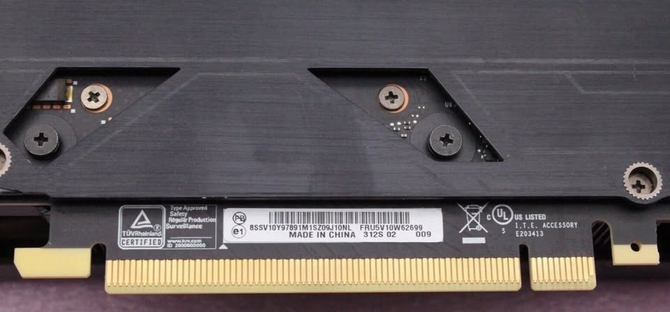 Lenovo ThinkStation GeForce RTX 2070 SUPER 8GB GDDR6 Graphics Card (4X61A22495)