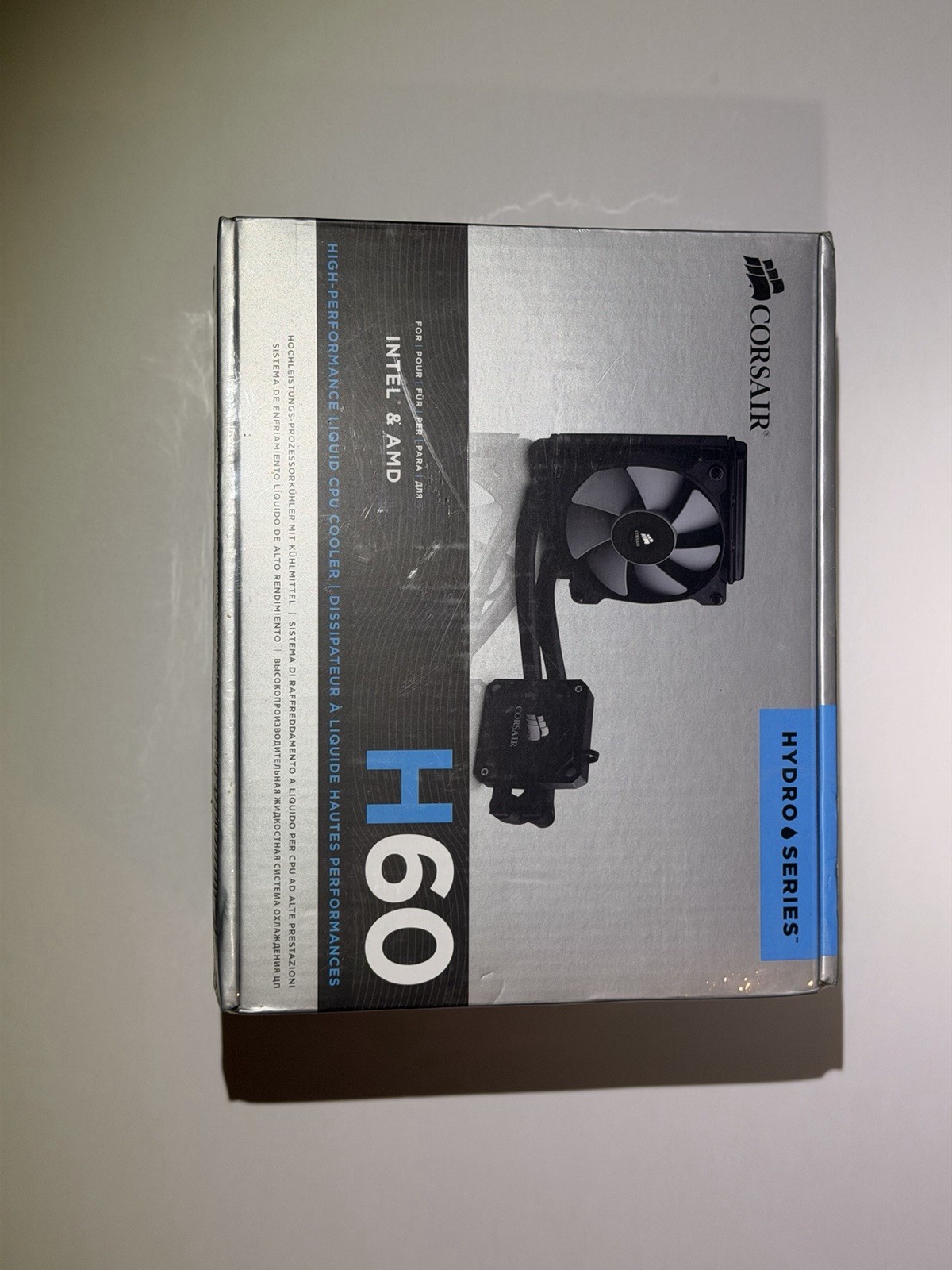Corsair Hydro Series H60 120mm AIO Liquid CPU Cooler LGA1150/1155/1156 AM4