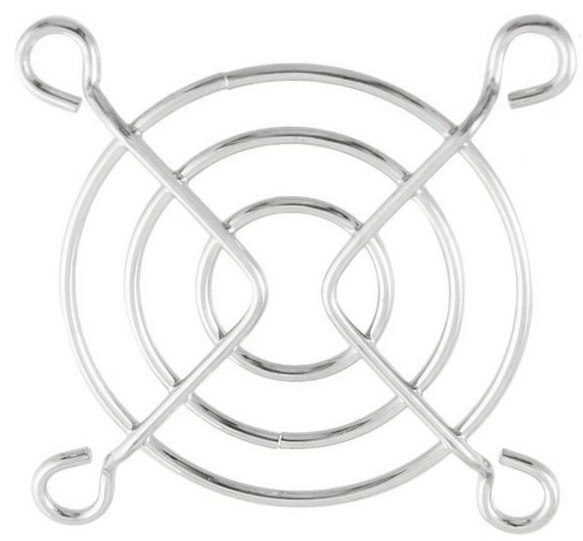 Lot10 50mm/2″/5cm Metal Wire Box/CPU Fan Grill/Finger Guard/Cover{SILVER/CHROME