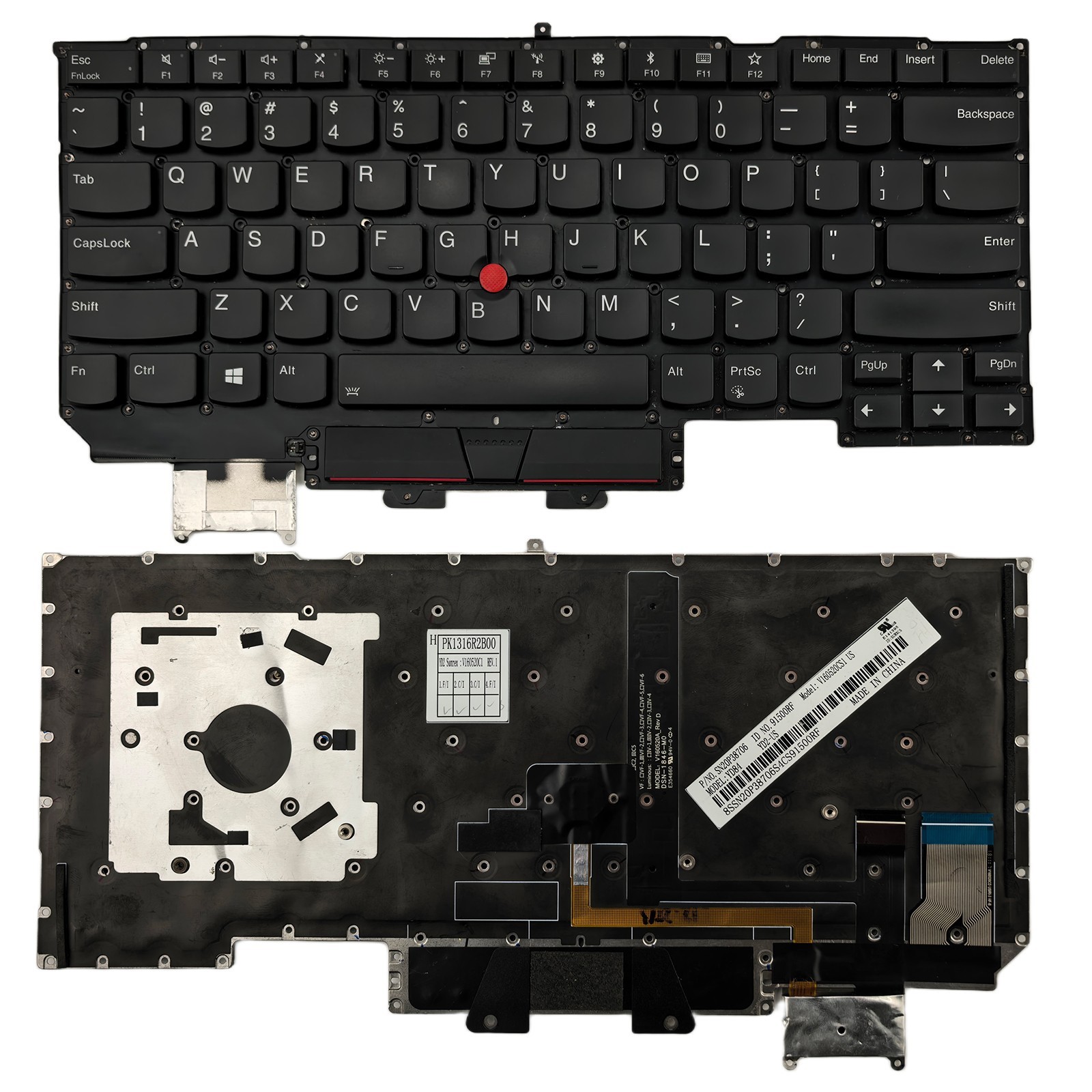 X1 Carbon 5th 6th Gen US Backlit Keyboard for ThinkPad 2017 2018 20HR 20KH 20KG