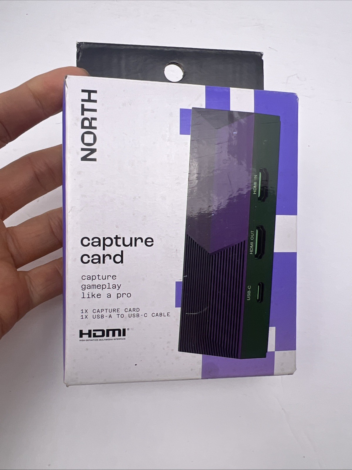 NORTH Gameplay Capture Card with HDMI Capture Gameplay Like A Pro USB A To USB C