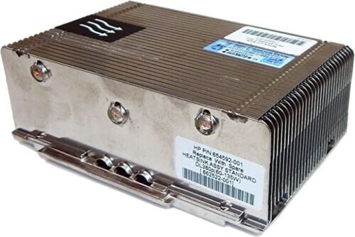 HP 654592-001 CPU Heatsink for ProLiant DL380P G8/DL388P G8/DL560 G8 662522-001