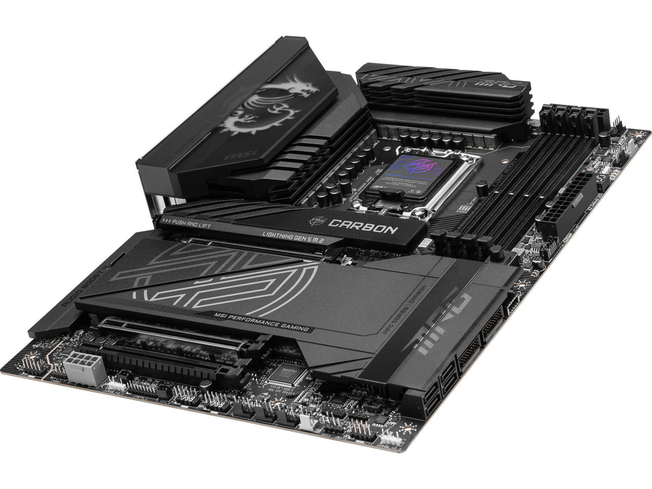 MSI MPG Z890 CARBON WIFI LGA 1851 Intel Z890 SATA 6Gb/s ATX Motherboard