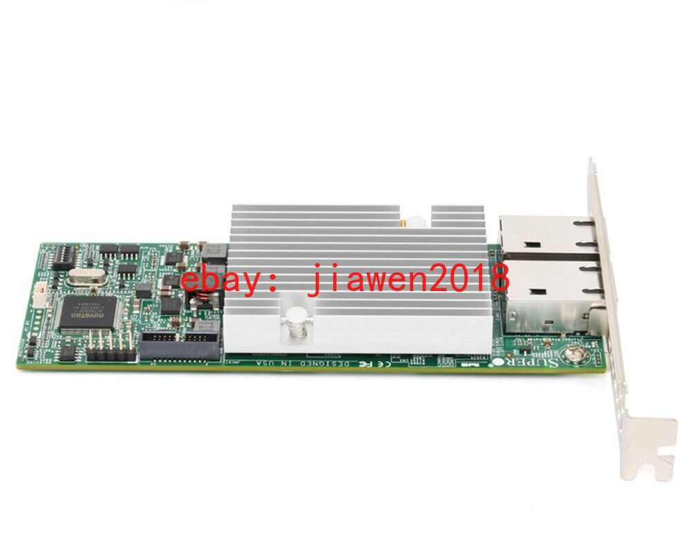 Supermicro AOC-STGS-I2T Intel X550-T2 Std LP 2-port 10G RJ45,Network Card