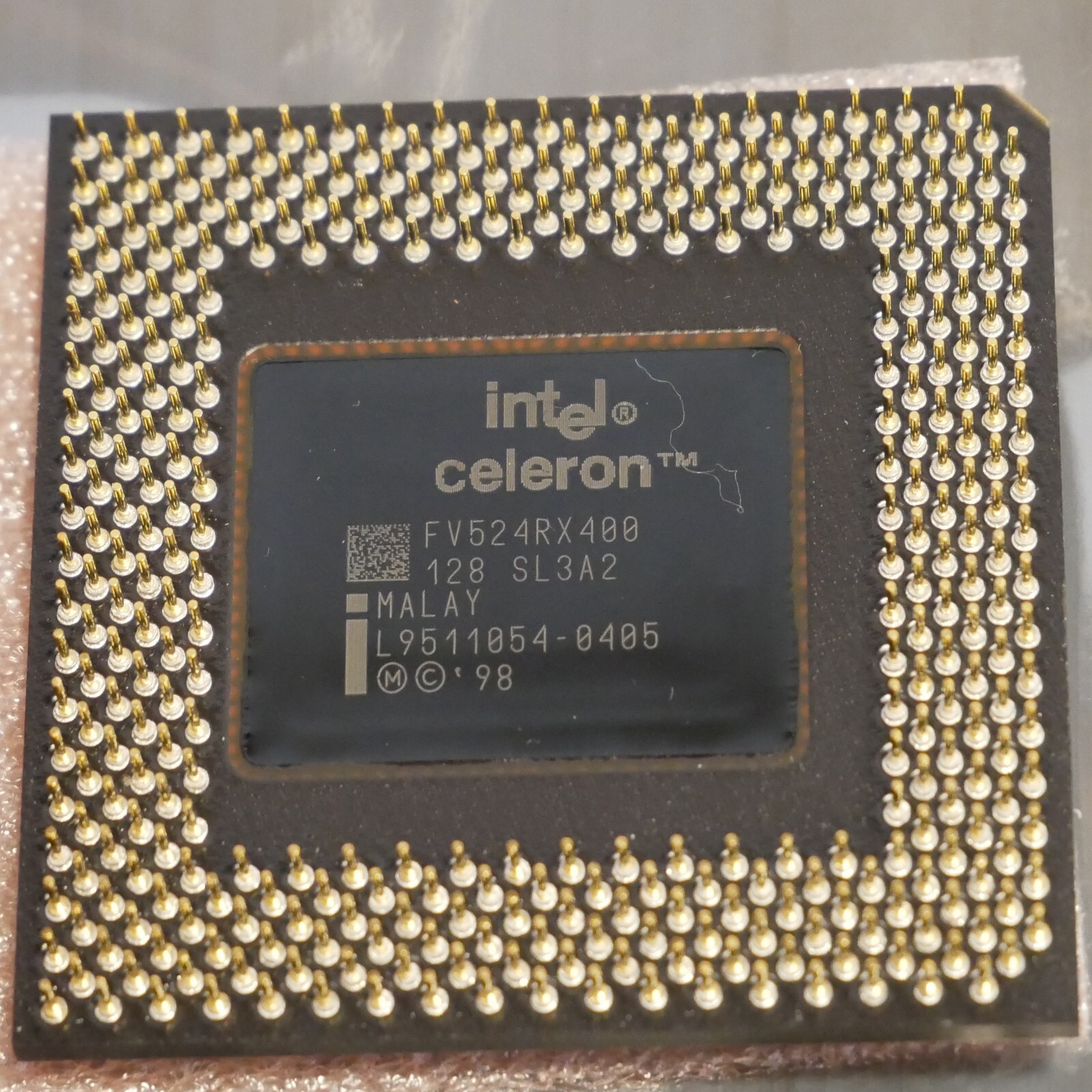Intel Celeron SL3A2 400mhz 128 FV524RX400 CPU Processor – Tested 05
