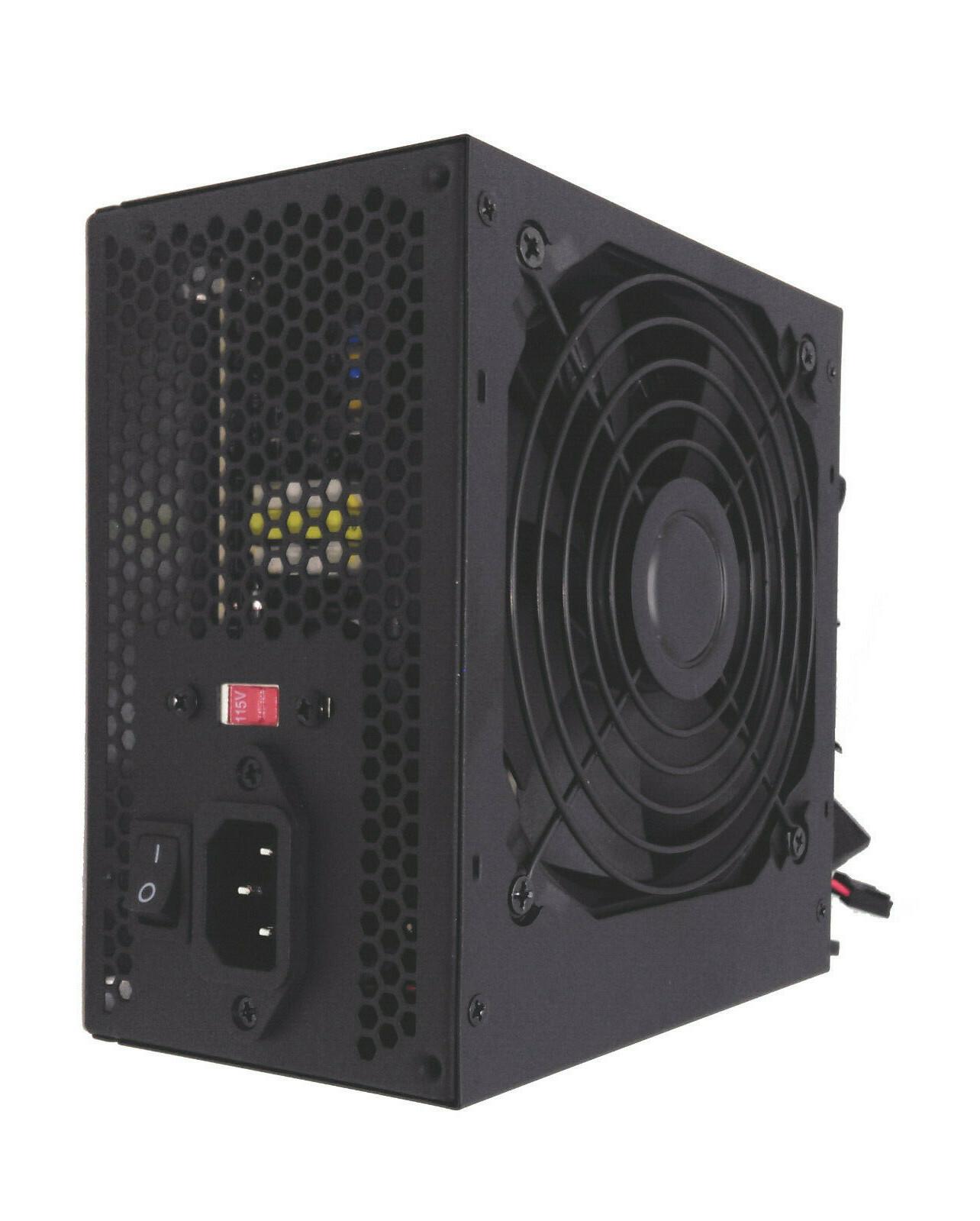 New SHARK 650W 4x SATA/Molex PCIE 120mm Fan ATX12V Replacement PC Power Supply