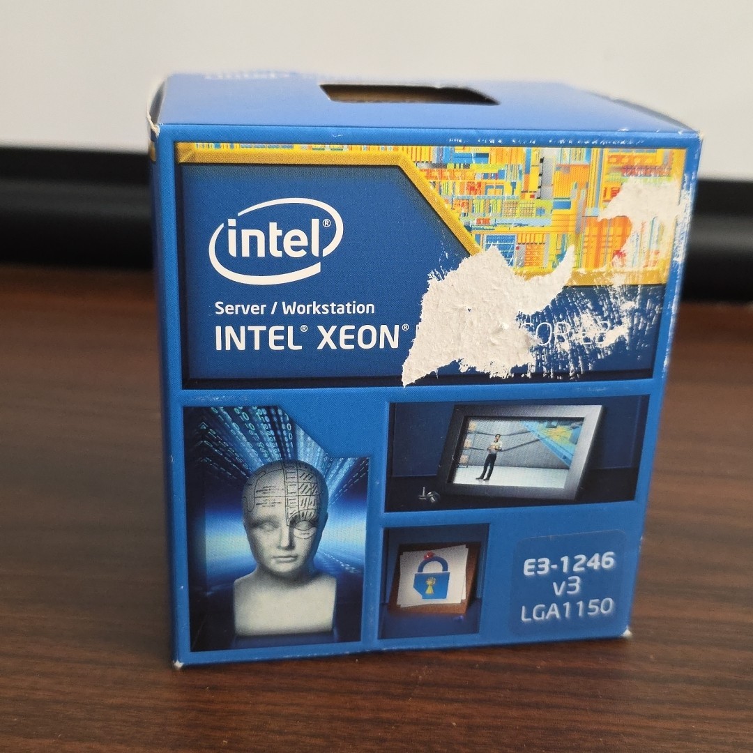 Intel BX80646E31246V3 SR1QZ Xeon Processor E3-1246 v3 8M Cache, 3.50 GHz NEW Q
